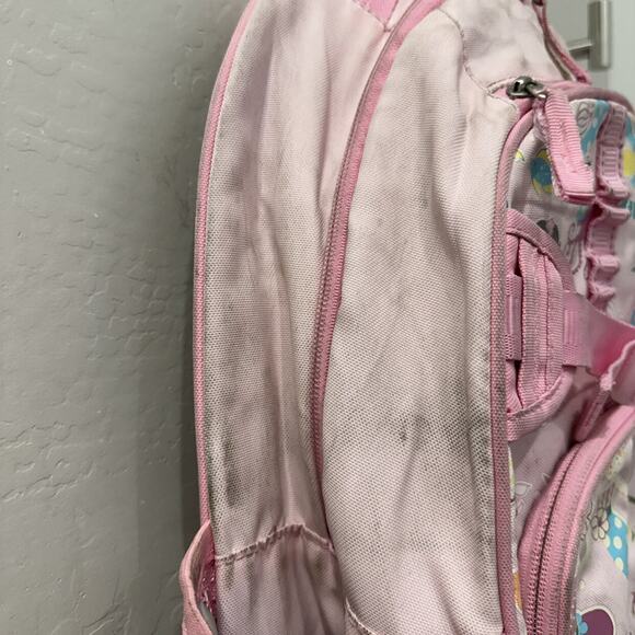 Pottery Barn Kids Pink Mermaids Mackenzie Large Backpack - Picture 3 of 10